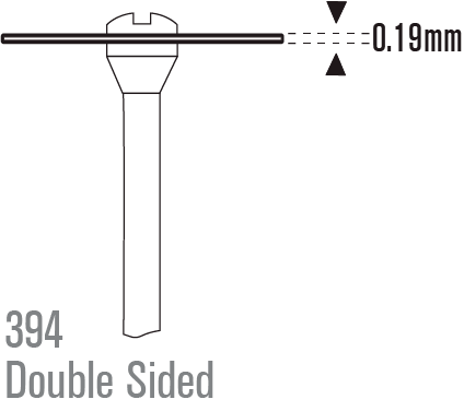 Express Line Diamond Disc Sintered Double Sided HP 394S-190F - 1 PACK - Image 2