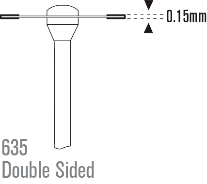 Express Line Diamond Disc SuperFlex Double Sided HP 635-190XF - 1 PACK - Image 2